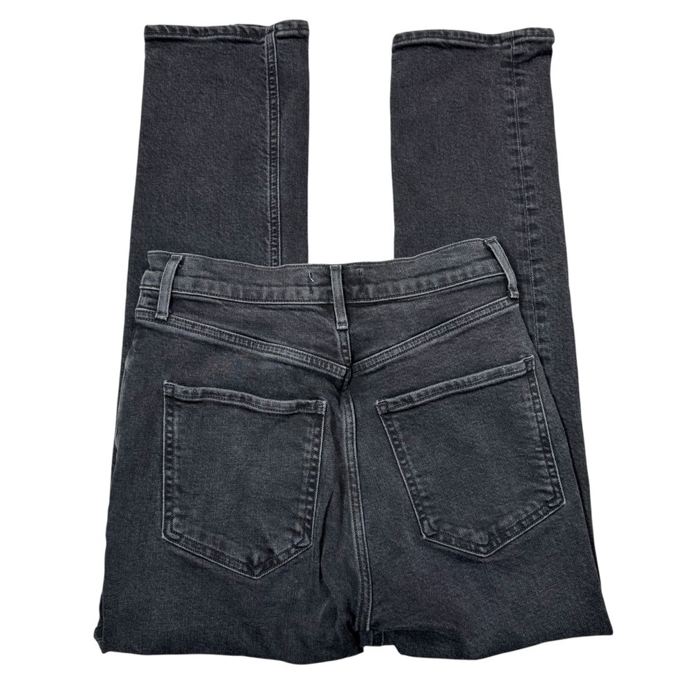 Agolde Riley High Rise Straight Crop Jeans In Panoramic Size 28 - Picture 4 of 8